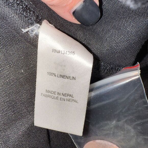 Andrea Jovine Sz L Linen Cardigan/Jacket Minimalist Lagenlook Boho - Picture 3 of 11